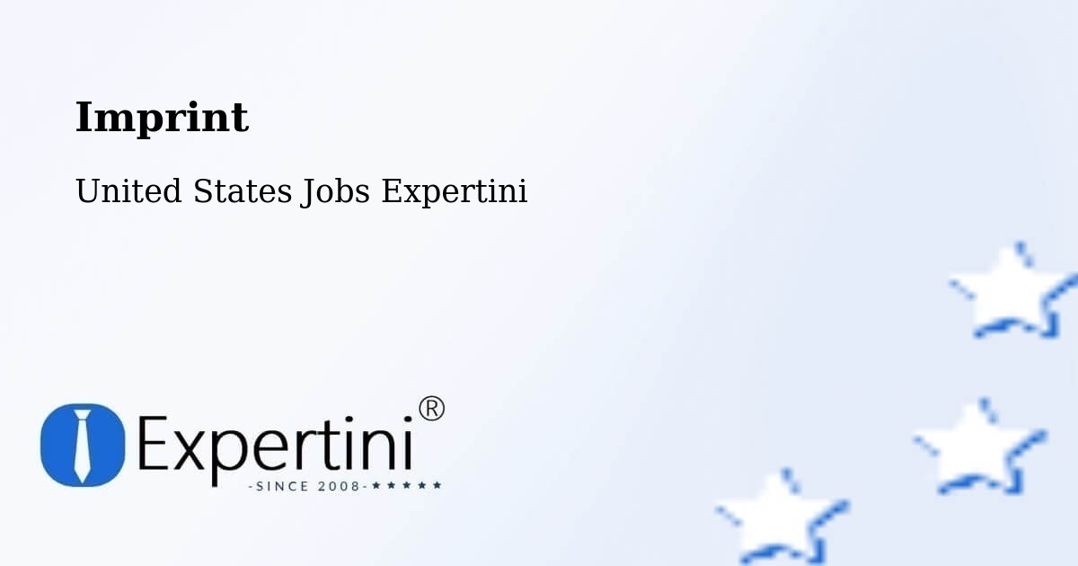 Imprint – Steger - United States Jobs Expertini